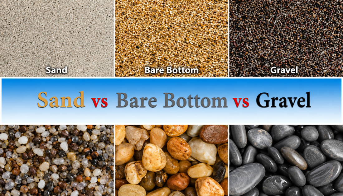 Bare Bottom Tank, A Gravel Bottom Tank Or A Sand Bottom Tank?